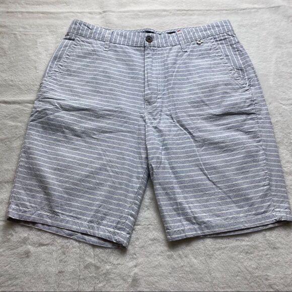 Modern Amusement Striped Flat Front Shorts Size 34 - Picture 1 of 11